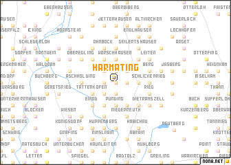 map of Harmating