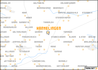 map of Harmelingen