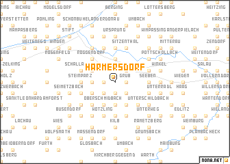 map of Harmersdorf