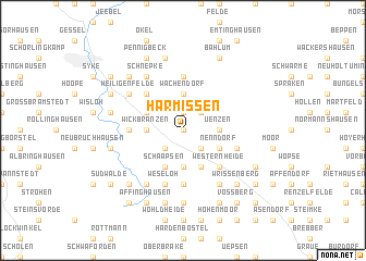 map of Harmissen