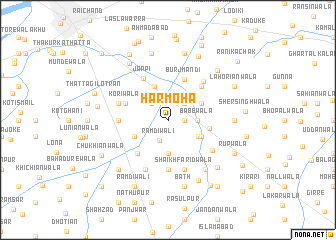 map of Harmoha