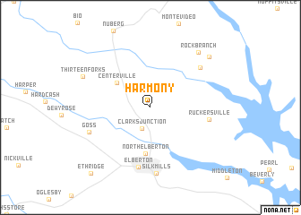 map of Harmony