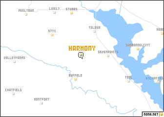 map of Harmony