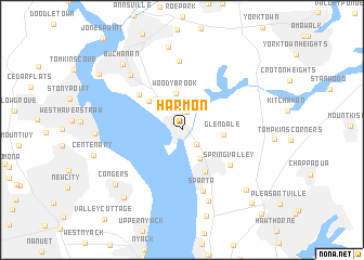 map of Harmon