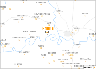 map of Harms