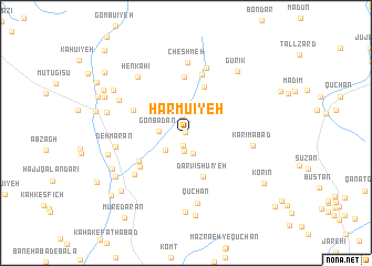 map of Hārmū\