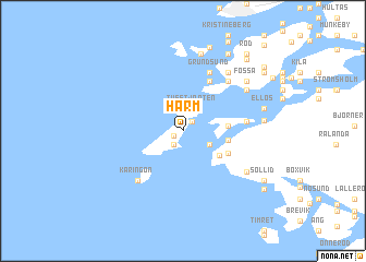 map of Harm