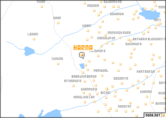 map of Harna