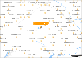 map of Harnekop