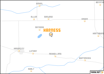 map of Harness