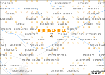map of Harnischwald