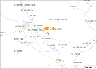 map of Hārom