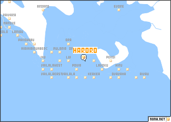 map of Haroro