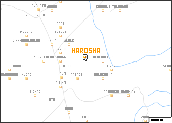 map of Harosha