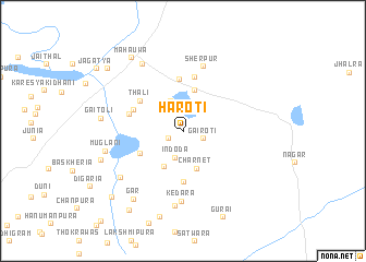 map of Hāroti