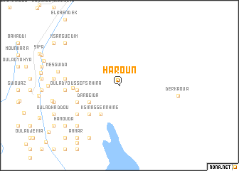 map of Haroun