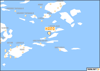 map of Harö