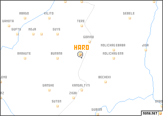 map of Haro