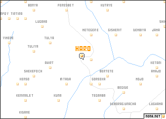 map of Haro