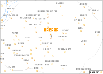 map of Harpār