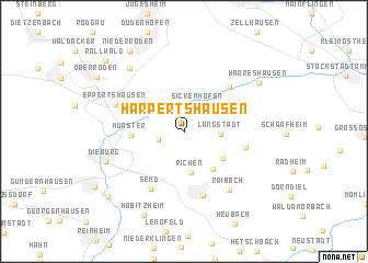 map of Harpertshausen