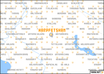 map of Harpfetsham