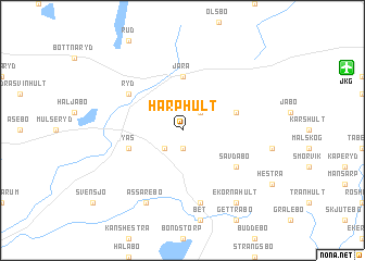 map of Harphult