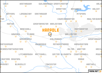 map of Harpole