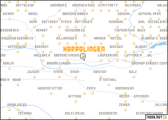 map of Harpolingen