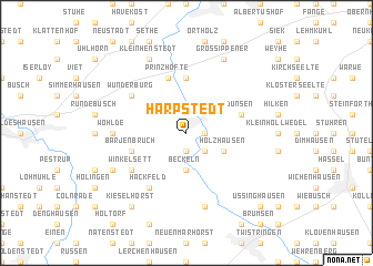 map of Harpstedt
