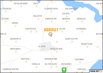 map of Harput