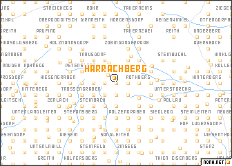 map of Harrachberg