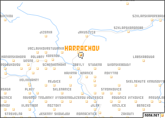 map of Harrachov