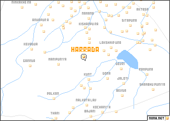 map of Harrada