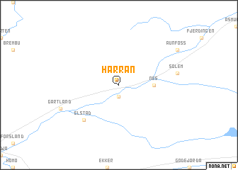 map of Harran