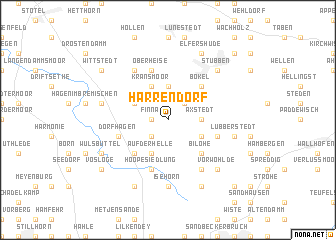 map of Harrendorf