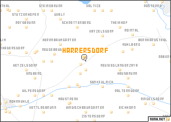 map of Harrersdorf