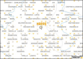 map of Harre