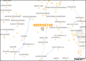 map of Harrington