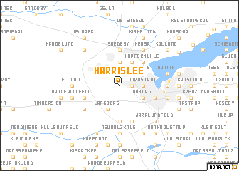 map of Harrislee