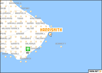 map of Harrismith