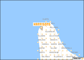 map of Harrisons