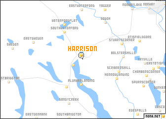 map of Harrison