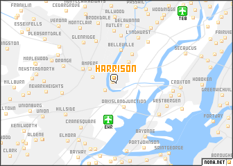 map of Harrison