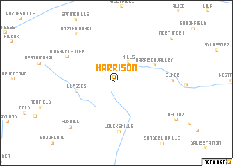 map of Harrison