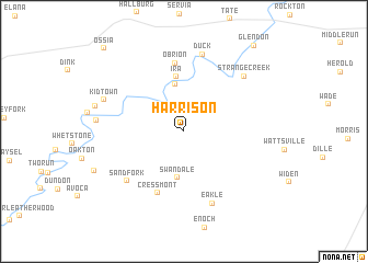 map of Harrison