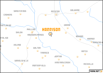 map of Harrison