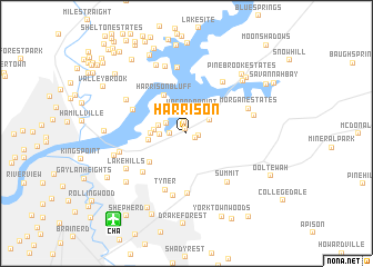map of Harrison