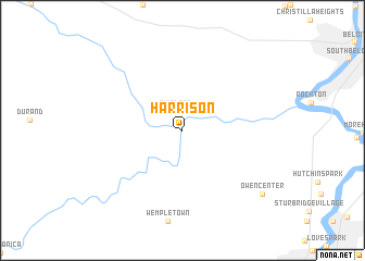 map of Harrison