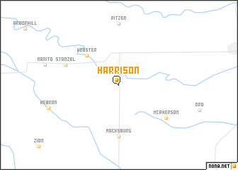 map of Harrison